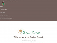 fuerther-freizeit.de Webseite Vorschau