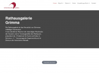 rathausgalerie-grimma.de Webseite Vorschau