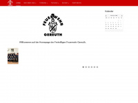 ffw-gereuth.de Webseite Vorschau