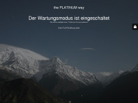theplatinumway.de Webseite Vorschau