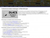 dl4cs.de Webseite Vorschau