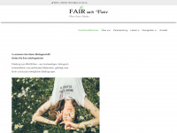fair-mit-flair.de Webseite Vorschau