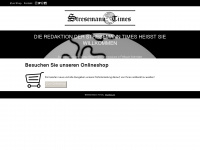 stresemanntimes.de Webseite Vorschau