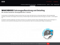 waschboxx.de Webseite Vorschau
