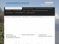 anwaltsmediation-karlsruhe.de Webseite Vorschau