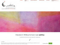 aktha.at Webseite Vorschau