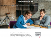 young-business-service.at Webseite Vorschau
