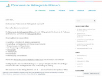 foerderverein-hellwegschule.de Webseite Vorschau
