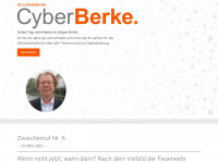 cyberberke.de Webseite Vorschau