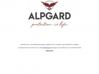 alpgard.at Webseite Vorschau