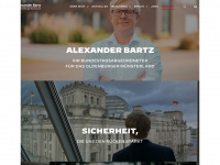 alexander-bartz.de Webseite Vorschau