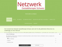 netzwerk-gestalttherapie.ch Webseite Vorschau