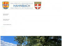 schule-hahnbach.de Webseite Vorschau