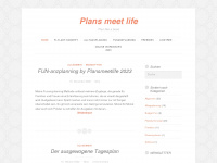 plansmeetlife.blog Webseite Vorschau