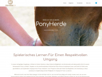 ponyherde.ch Webseite Vorschau