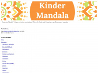 kinder-mandala.de Webseite Vorschau
