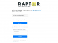 raptor-server.com Webseite Vorschau