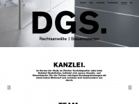 dgslawandtax.ch Webseite Vorschau