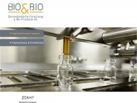 bio.co.at Webseite Vorschau