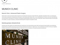 munichclinic.com Webseite Vorschau