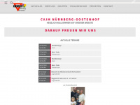 cvjm-nuernberg-gostenhof.de Webseite Vorschau