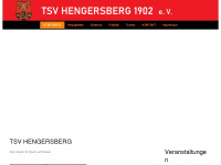 tsvhengersberg.de Webseite Vorschau