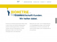 biometrie-expertenservice.de Webseite Vorschau