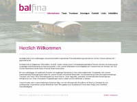 balfina.ch Webseite Vorschau