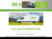 ccs-rent.de Webseite Vorschau