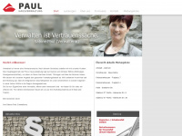 hausverwaltung-paul.de Webseite Vorschau
