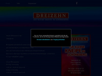 dreizehn-berlin.com Webseite Vorschau