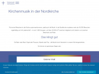 kirchenmusik-nordkirche.de Webseite Vorschau