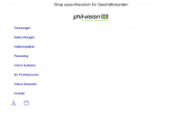 phil-vision.shop Webseite Vorschau