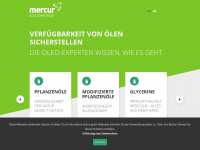 mercuroleo.com Webseite Vorschau