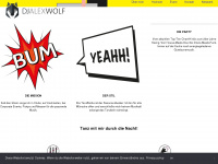 djalexwolf.com Webseite Vorschau