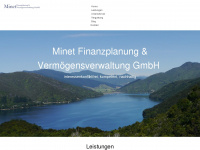 minet-finanzplanung.de Webseite Vorschau