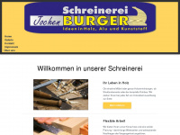 schreinermeister-burger.de Webseite Vorschau
