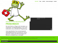 pflegedienst-froschbach.de Webseite Vorschau