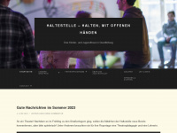 haltestelleqlb.wordpress.com Webseite Vorschau