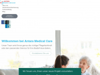 antara-medical-care.com Webseite Vorschau