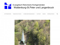 kirche-waldenburg-langenbruck.ch Webseite Vorschau