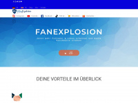 fanexplosion.de Webseite Vorschau