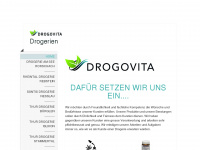 drogovita.ch Webseite Vorschau