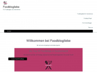 foodblogliebe.de Webseite Vorschau