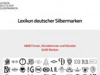 silbermarkenlexikon.de Webseite Vorschau