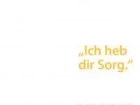 ichhebdirsorg.ch Webseite Vorschau