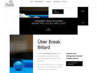 break-billard.com Webseite Vorschau