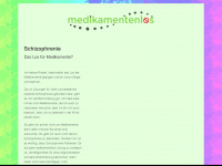 medikamentenlos.ch Webseite Vorschau