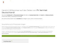 pv-vertrieb-deutschland.de Webseite Vorschau