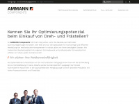 ammann-components.com Webseite Vorschau